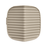 cosy mangeoire à oiseaux 18cm beige champignon